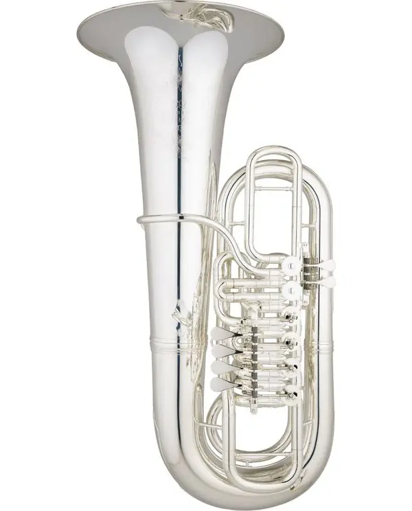 EASTMAN EBF866S TUBA EN FA 4/4 ARGENTÉ 4+2 PALETTES Dernière Chance