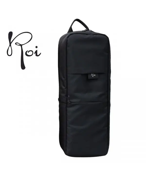 Meilleure Vente ROI CB-BLACK HOUSSE SAC BANDOUILIERE ÉTUI FLÛTE TRAVERSIERE NOIR