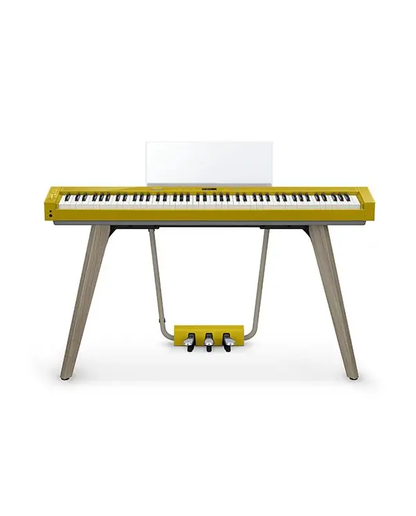CASIO PX-S7000HM PIANO NUMERIQUE MEUBLE CONTEMPORAIN MOUTARDE Certifié