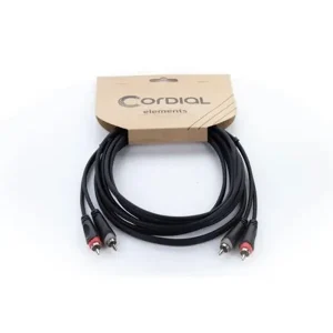 CORDIAL EU3CC "ELEMENTS" CABLE 2 RCA/2 RCA - 3m Achat Immédiat