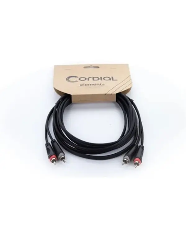 CORDIAL EU3CC "ELEMENTS" CABLE 2 RCA/2 RCA - 3m Achat Immédiat