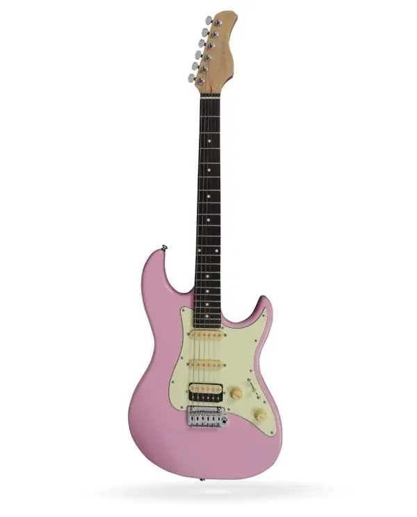 Certifié LARRY CARLTON S3 PINK RN GUITARE ELECTRIQUE "STRATOCASTER" ROSE