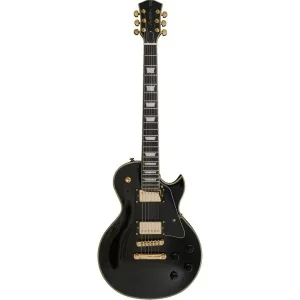 Meilleure Vente LARRY CARLTON L7V BK EN GUITARE ELECTRIQUE "LES PAUL" NOIRE