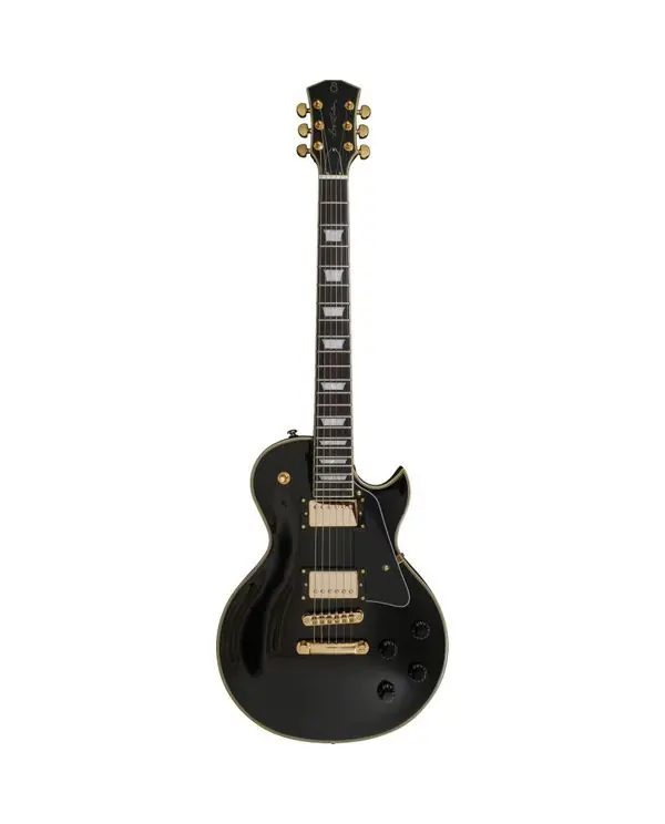 Meilleure Vente LARRY CARLTON L7V BK EN GUITARE ELECTRIQUE "LES PAUL" NOIRE