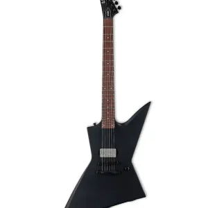 LTD EX201-BLKS GUITARE ELECTRIQUE "EXPLORER" NOIRE SATINÉE Promotion