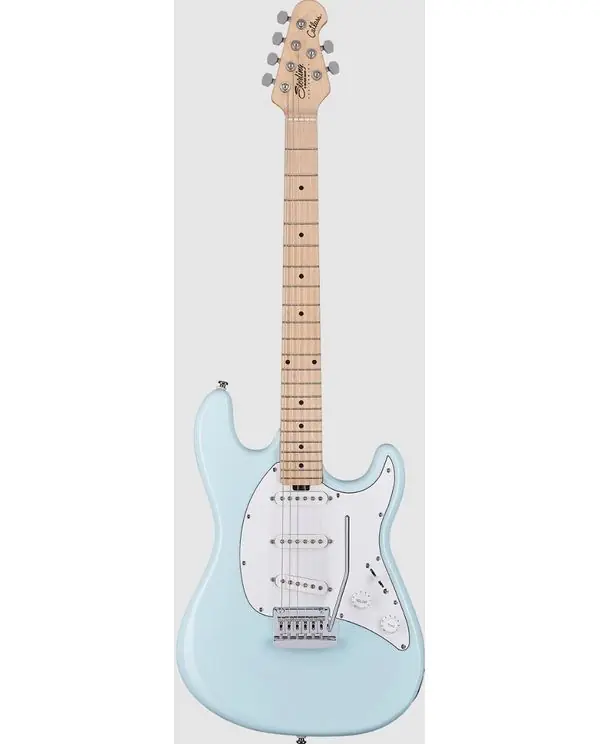 Commander Maintenant STERLING CT30SSS-DBL-M1 "CUTLASS" GUITARE ELECTRIQUE DAPHNE BLUE