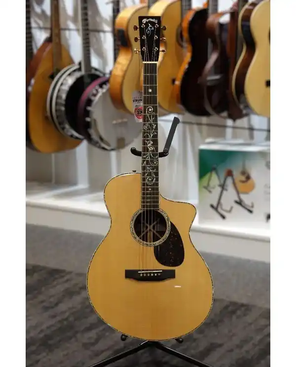 Pas Cher CF MARTIN CS-SC-2022 CUSTOM SHOP SC GUITARE FOLK ACOUSTIQUE + Etui