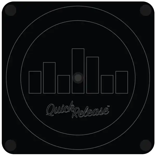 Promotion Saisonnière Temple Audio Quick Release Pedal Plate - Large