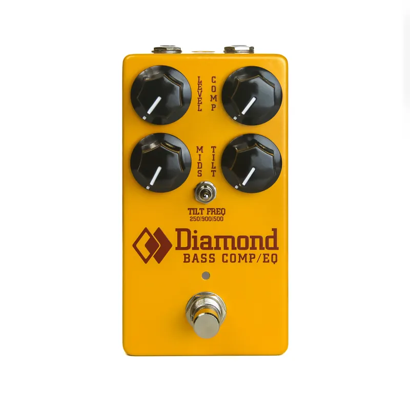 Expédition Rapide Diamond Guitar Pedals Bass Comp/EQ Optical Compressor/EQ Pedal