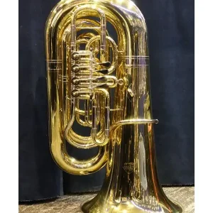 Paiement Sécurisé MIRAPHONE 497 "HAGEN" TUBA 6/4 SIB 4 PAL VERNI OCC N° 9130159 Housse