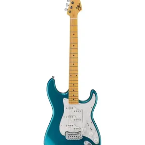 Commande En Gros G&L TCOM-EMB-M GUITARE ELECTRIQUE TYPE STRATOCASTER EERALD BLEUE