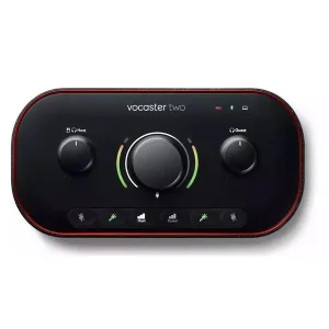 Petit Prix FOCUSRITE VOCASTER-TWO INTERFACE AUDIO USB - 2entrées/2 sorties