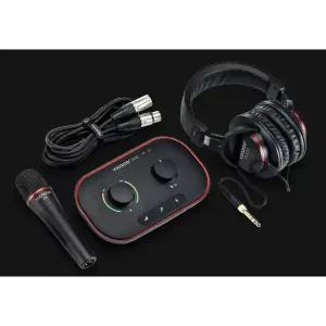 FOCUSRITE VOCASTER-ONE-STUDIO KIT COMPLET PRISE DE SON PODCAST Marque