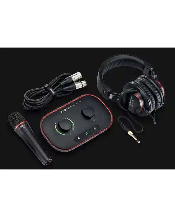 FOCUSRITE VOCASTER-ONE-STUDIO KIT COMPLET PRISE DE SON PODCAST Marque