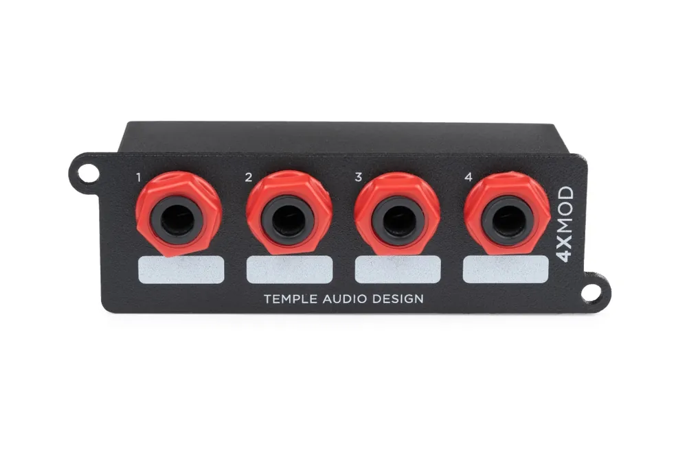 Dernière Chance Temple Audio 4X MOD 4-Way Jack Patch Module