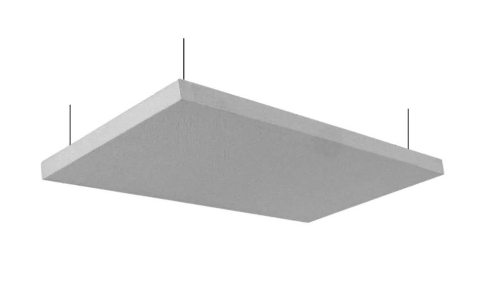 Commander Maintenant Primacoustic Nimbus Acoustic Ceiling Cloud - 24‘‘x48‘‘ w/Hanging Kit, Grey (Pair)
