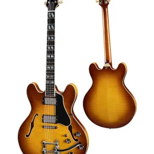 EASTMAN T486B-GB GUITARE ELECTRIQUE ARCHTOP THINLINE GOLDBURST Offre Limitée