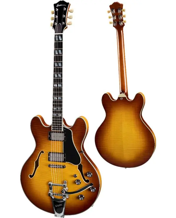 EASTMAN T486B-GB GUITARE ELECTRIQUE ARCHTOP THINLINE GOLDBURST Offre Limitée
