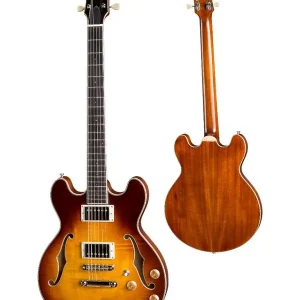 Expédié Aujourd'hui EASTMAN T184MX-GB GUITARE ELECTRIQUE ARCHTOP THINLINE GOLDBURST
