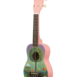 Haute Qualité KALA UK-UKETOPIA "UKADELIC" UKULELE SOPRANO UKETOPIA