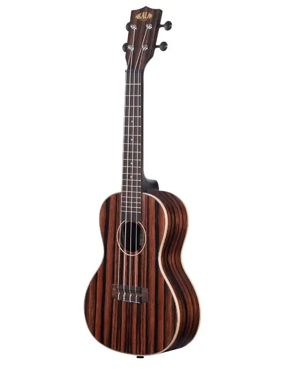 Expédition Rapide KALA KA-EBY-C "STRIPPED EBONY" UKULELE CONCERT EBENE