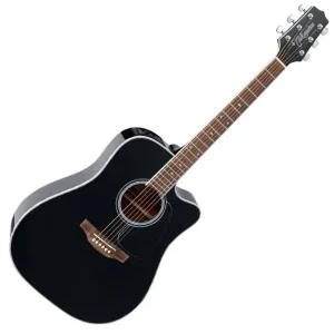 Prix Choc TAKAMINE GD34CE-BLK GUITARE FOLK ELECTRO DREADNOUGHT NOIRE BRILLANTE