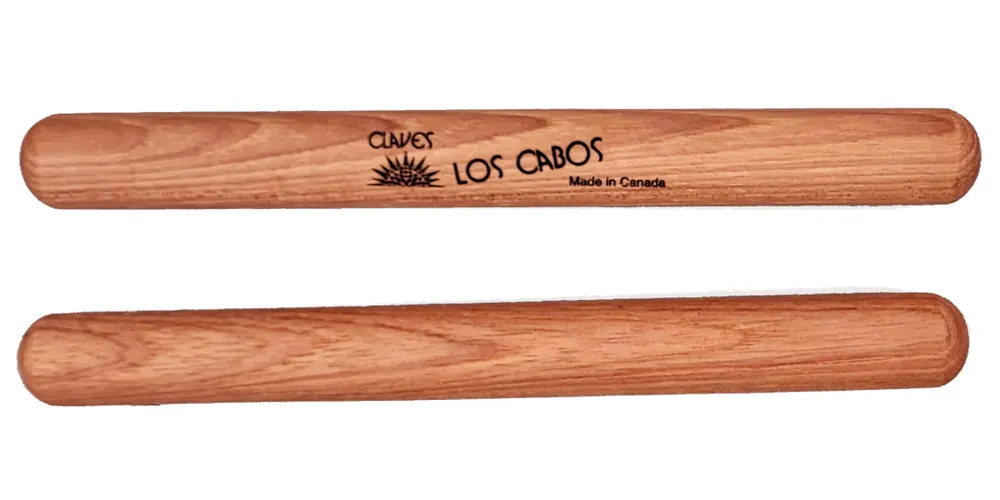 Los Cabos Drumsticks Red Hickory Claves Top Vente