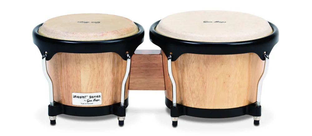 Gon Bops Fiesta Series Bongos 7&8.5‘‘ Natural Offre Exclusive