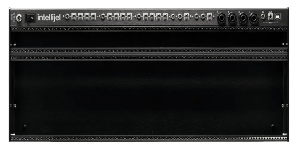 Intellijel 104hp 4U Palette Case - Stealth Black Quantité Limitée