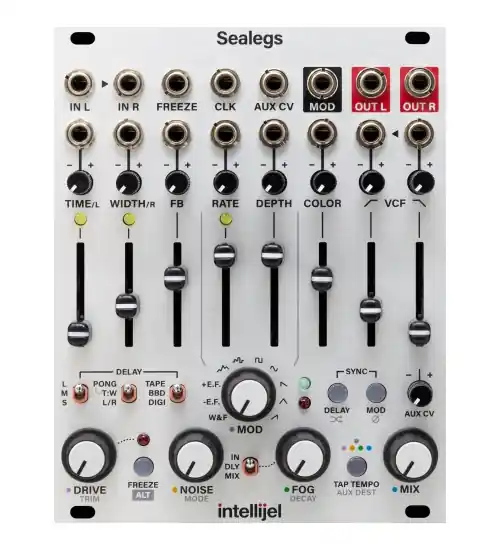 Intellijel Sealegs 3U Multi-Model Stereo Character Delay with Reverb Acheter En Ligne