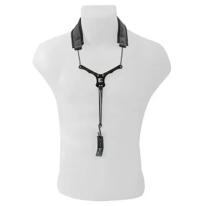 Vente Directe BG C20YE CORDON CLARINETTE ZEN crochet métal, attache cuir, élastique