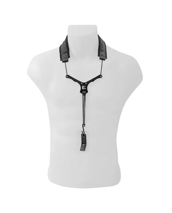 Vente Directe BG C20YE CORDON CLARINETTE ZEN crochet métal, attache cuir, élastique