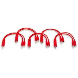 Réduction HOSA CMM-515Y HOPSCOTCH PATCH -3,5MM TS - 15cm ( 5PCS )