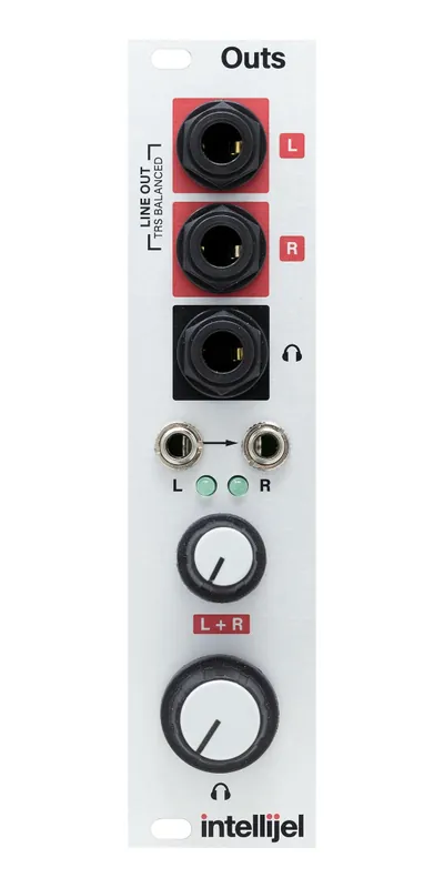 Achat Immédiat Intellijel Outs Balanced Stereo Line and Headphone Output Module