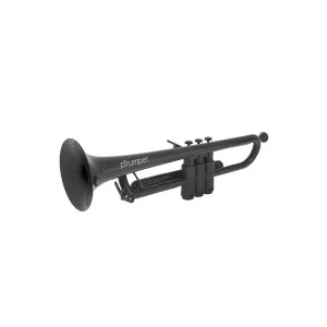 Prix Bas PTRUMPET TROMPETTE EN RESINE ABS NOIRE avec housse et embouchure
