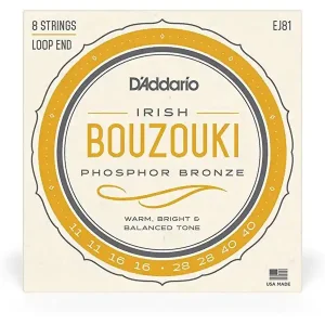 D‘ADDARIO EJ81 JEU DE CORDES BOUZOUKI IRLANDAIS Dernière Chance