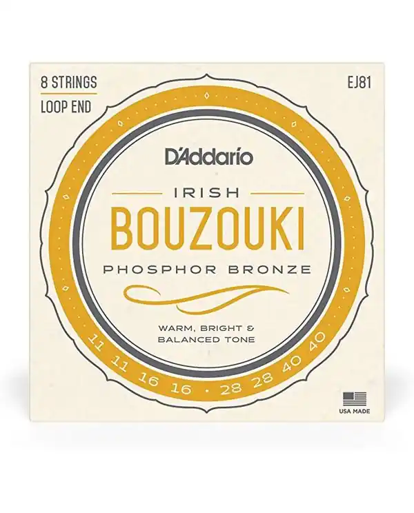 D‘ADDARIO EJ81 JEU DE CORDES BOUZOUKI IRLANDAIS Dernière Chance