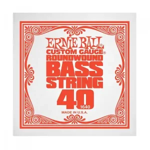 Dernière Chance ERNIE BALL 1640 CORDE GUITARE BASSE ELECTRIQUE FILE NICKEL 040