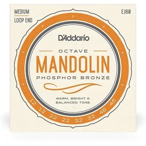 Achetez Aujourd'hui D‘ADDARIO EJ80 JEU DE CORDES MANDOLINE MEDIUM 12-46