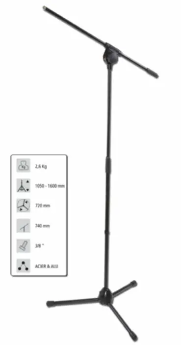 Certifié Audiophony MIC-100