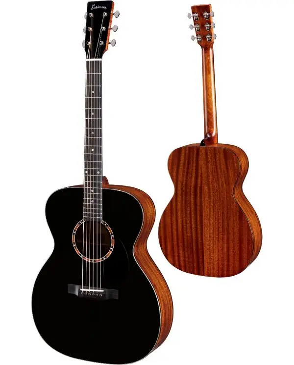Nouvel Arrivage EASTMAN E2OM-BK "ORCHESTRA" GUITARE FOLK NOIRE