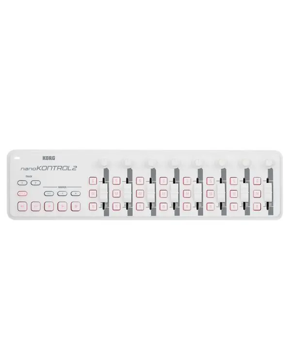KORG NANOKONTROL2-WH SURFACE DE CONTROLE USB 8 FADER & 8 POTEN. BLANC Livraison Express