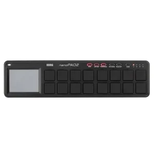KORG NANOPAD2-BK CONTROLEUR USB 16 PADS NOIR Offre Spéciale
