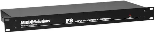MIDI Solutions 8 Input MIDI Footswitch Controller Commande En Gros