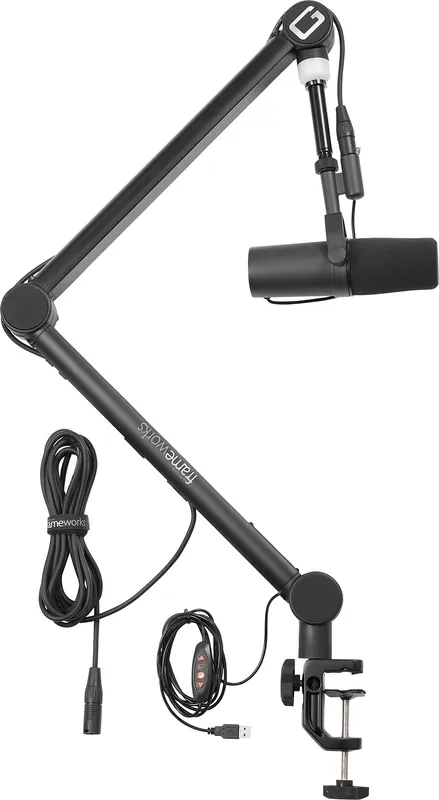 Offre Limitée Gator TGF GFWMICBCBM4000 Clamp - Support de micro de bureau professionnel