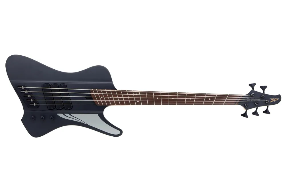 Dingwall Guitars D-Roc Standard 5-String Electric Bass - Matte Metallic Black Bon Plan