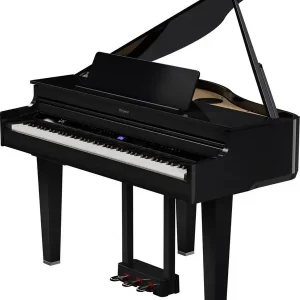 Retour Gratuit ROLAND GP-6-PE PIANO A QUEUE NUMERIQUE NOIR BRILLANT