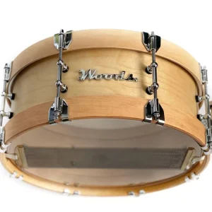 Offre Exclusive Woods Custom Drums Birch 5.5x14‘‘ Snare Drum with Wood Hoop