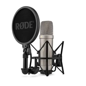 RODE NT1 GEN5 SV MICRO STUDIO SILVER AVEC SUSPENSION & ACCESSOIRES Offre Spéciale