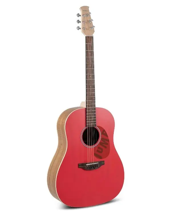 APPLAUSE AAS-69-R JUMP GUITARE FOLK DREADNOUGHT SLOPE SHOULDER RED Nouvel Arrivage